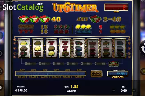 Οθόνη6. Up6Timer Κουλοχέρης