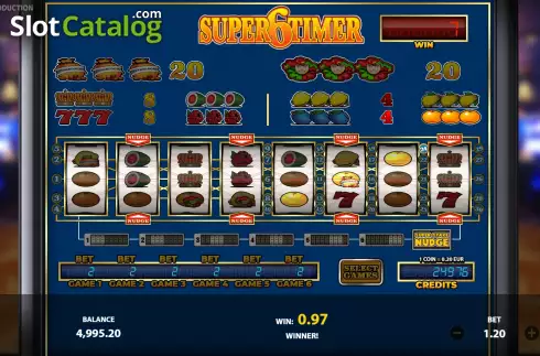 Οθόνη6. Super6Timer Κουλοχέρης