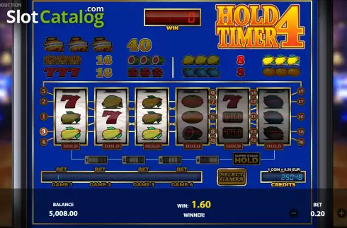 Οθόνη3. Hold4Timer Κουλοχέρης