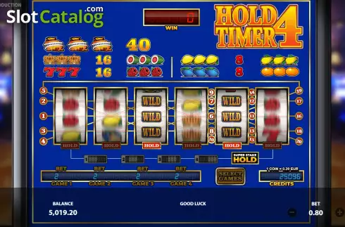 Οθόνη6. Hold4Timer Κουλοχέρης