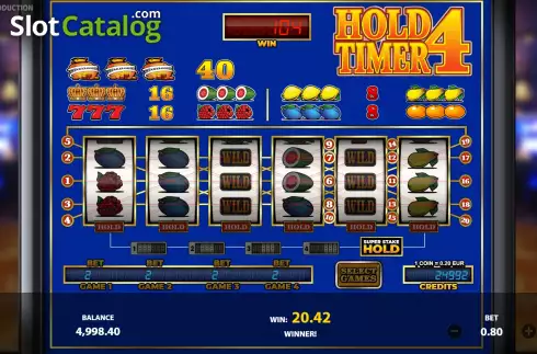 Οθόνη7. Hold4Timer Κουλοχέρης