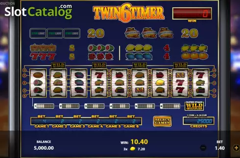 Οθόνη4. Twin6Timer Κουλοχέρης