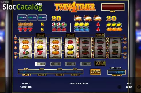 Οθόνη2. Twin4Timer Κουλοχέρης