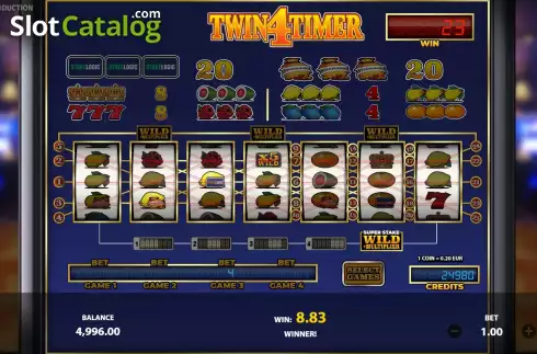 Οθόνη4. Twin4Timer Κουλοχέρης