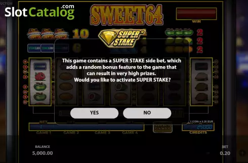 Οθόνη3. Sweet64 Κουλοχέρης 