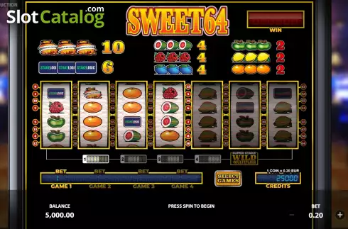Οθόνη2. Sweet64 Κουλοχέρης 
