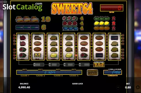 Οθόνη5. Sweet64 Κουλοχέρης 