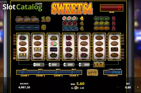 Οθόνη7. Sweet64 Κουλοχέρης 