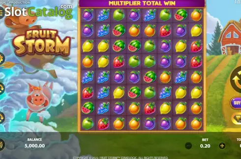 Οθόνη3. Fruit Storm (StakeLogic) Κουλοχέρης 