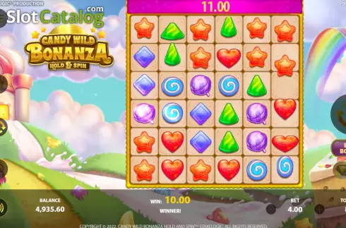Οθόνη4. Candy Wild Bonanza Κουλοχέρης