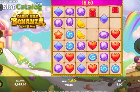Οθόνη5. Candy Wild Bonanza Κουλοχέρης