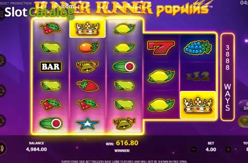 Οθόνη6. Runner Runner Popwins Κουλοχέρης