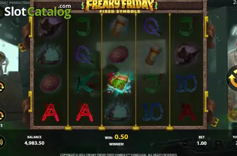 Οθόνη4. Freaky Friday Fixed Symbols Κουλοχέρης