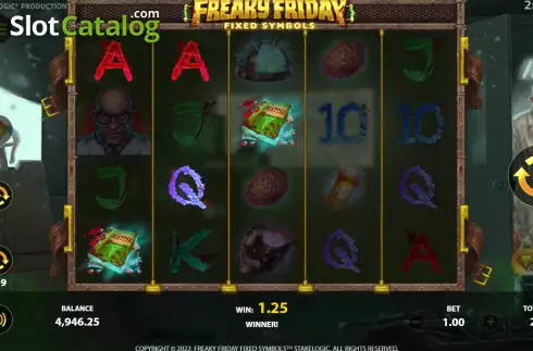 Οθόνη5. Freaky Friday Fixed Symbols Κουλοχέρης