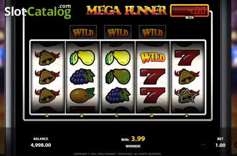 Οθόνη3. Mega Runner Κουλοχέρης