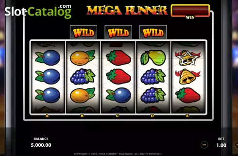 Οθόνη2. Mega Runner Κουλοχέρης