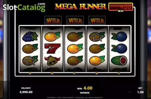 Οθόνη4. Mega Runner Κουλοχέρης