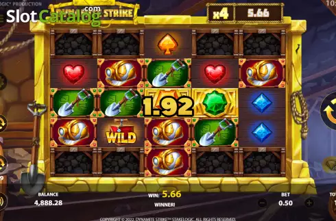 Οθόνη6. Dynamite Strike Κουλοχέρης