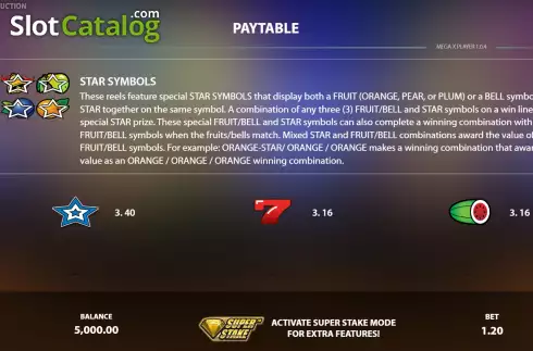 Οθόνη6. Mega X Player Κουλοχέρης 