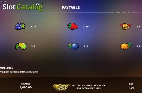 Οθόνη7. Mega X Player Κουλοχέρης 