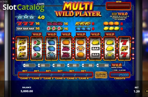 Οθόνη2. Multi Wild Player Κουλοχέρης