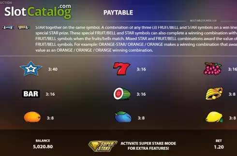 Οθόνη7. Multi Wild Player Κουλοχέρης