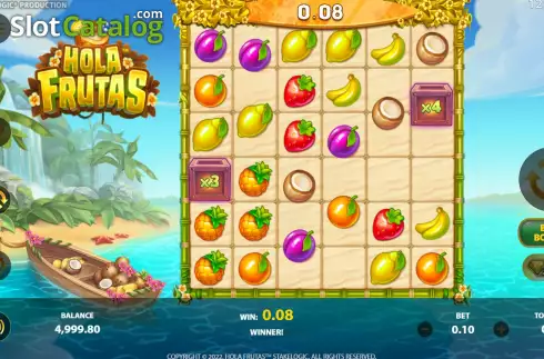 Οθόνη4. Hola Frutas Κουλοχέρης