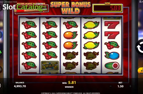 Οθόνη5. Super Bonus Wild Κουλοχέρης