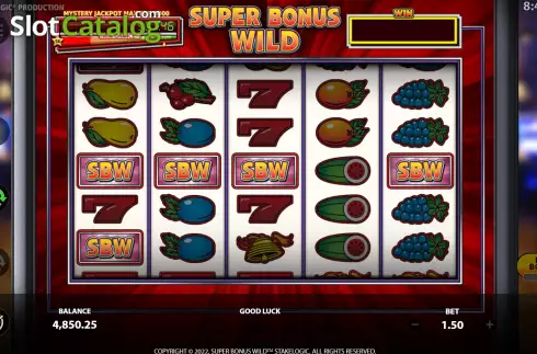 Οθόνη7. Super Bonus Wild Κουλοχέρης