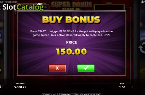 Οθόνη6. Super Bonus Wild Κουλοχέρης