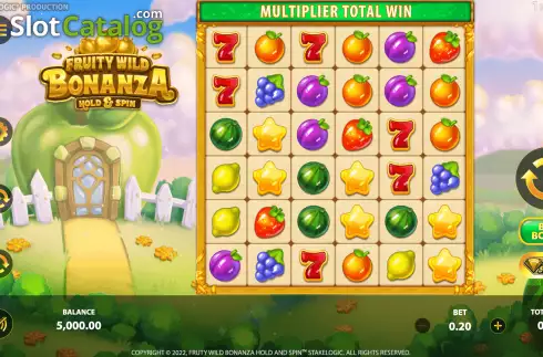 Οθόνη3. Fruity Wild Bonanza Hold and Spin Κουλοχέρης