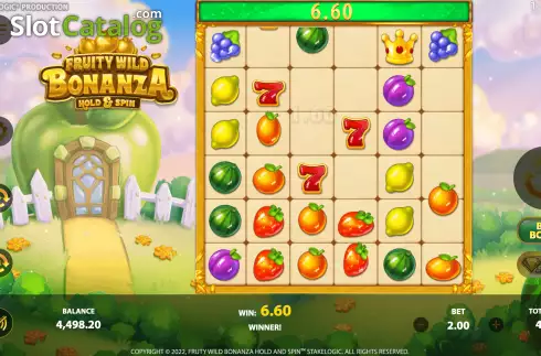 Οθόνη4. Fruity Wild Bonanza Hold and Spin Κουλοχέρης