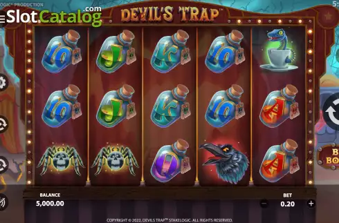 Οθόνη3. Devil’s Trap Κουλοχέρης 