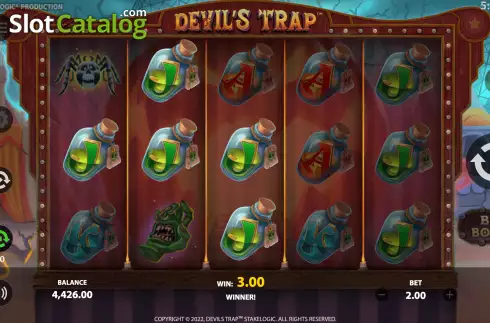 Οθόνη4. Devil’s Trap Κουλοχέρης 