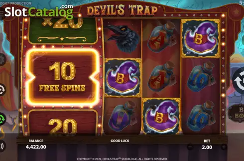 Οθόνη5. Devil’s Trap Κουλοχέρης 