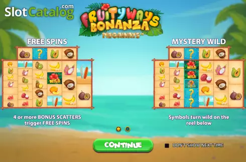 Οθόνη2. Fruityways Bonanza Megaways Κουλοχέρης