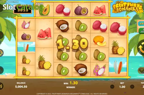 Οθόνη5. Fruityways Bonanza Megaways Κουλοχέρης
