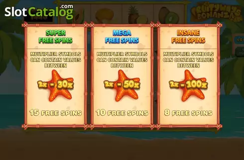 Οθόνη6. Fruityways Bonanza Megaways Κουλοχέρης