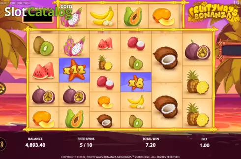 Οθόνη8. Fruityways Bonanza Megaways Κουλοχέρης