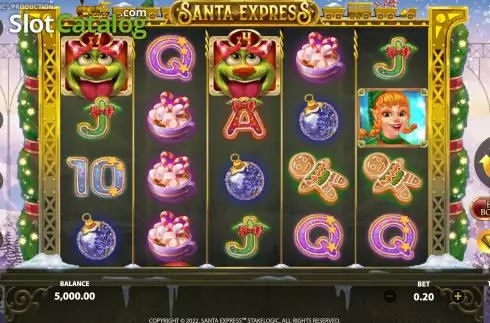 Οθόνη3. Santa Express Κουλοχέρης
