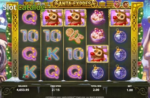Οθόνη8. Santa Express Κουλοχέρης