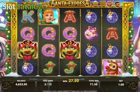Οθόνη9. Santa Express Κουλοχέρης