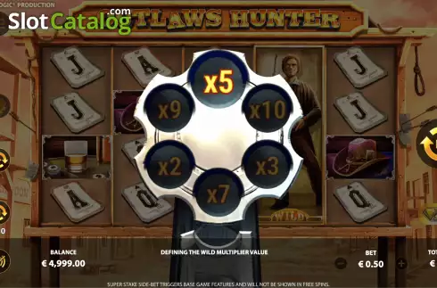 Οθόνη4. Outlaws Hunter Κουλοχέρης