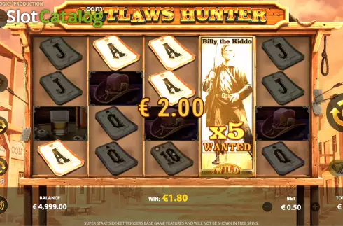 Οθόνη5. Outlaws Hunter Κουλοχέρης