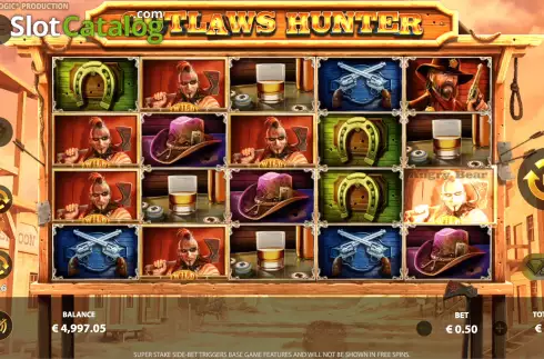 Οθόνη7. Outlaws Hunter Κουλοχέρης