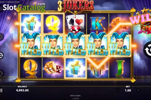 Οθόνη6. 3 Jokers Κουλοχέρης 