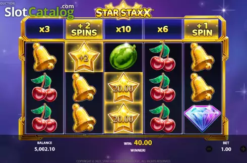 Οθόνη7. Star Staxx Κουλοχέρης