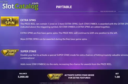 Οθόνη9. Star Staxx Κουλοχέρης