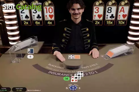 Οθόνη3. Super Stake Blackjack Κουλοχέρης 