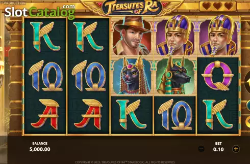 Οθόνη3. Treasures of Ra Κουλοχέρης 